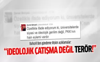 Bahçeli'den 'Hacettepe Üniversitesi' açıklaması