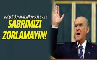 Bahçeli muhaliflere Twitter'dan fena saydırdı! Uyarıyorum...