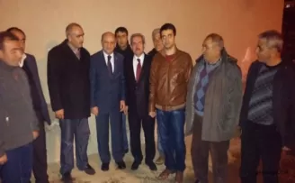 Bakan ablasını ziyaret etti