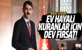 Bakan Açıkladı: Ev Hayali Kuranlar İçin Dev Fırsat
