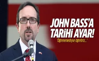 Bakan Bozdağ'dan John Bass'a tarihi ayar: Öğrenemediyse öğretiriz