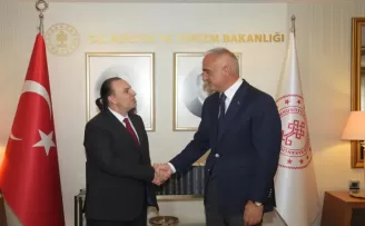 Bakan Ersoy, Can Atilla’yı ağırladı