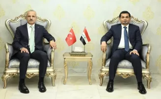 Bakan Uraloğlu Bağdat’ta Kalkınma Yolu’nu görüştü