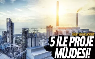 Bakan Varank Açıkladı: 5 İle Proje Müjdesi