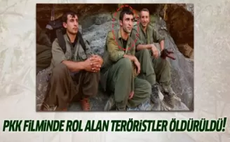 'Bakur' filminde rol alan teröristler öldürüldü
