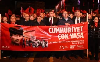 Balıkesir’de Cumhuriyet coşkusu yaşandı