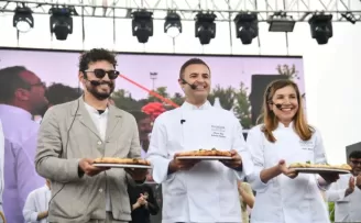 Balıkesir GastroFest’te Ahmet Akın ve Danilo Zanna mutfağa girdi