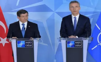 Başbakan Ahmet Davutoğlu,NATO Genel Sekreteri Stoltenberg ile görüştü