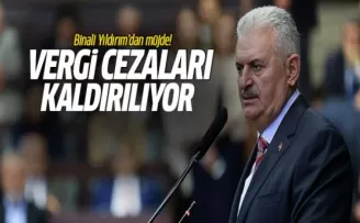 Başbakan'dan müjde! Vergi cezaları kaldırılıyor