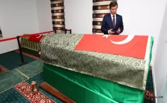 Başbakan Davutoğlu, Süleyman Şah'a Gitti