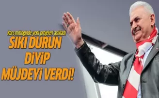 Başbakan sıkı durun deyip müjdeleri sıraladı!