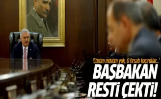 Başbakan Yıldırım: Çözüm mözüm yok, O fırsatı kaçırdılar