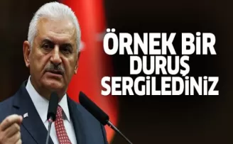 Başbakan Yıldırım: Tarih bu yüce Meclis'i bir daha yazdı