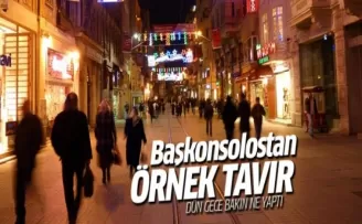 Başkonsolos Robert Schuddeboom Taksim'de