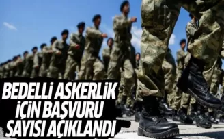 Bedelli askerlik için başvuru sayısı açıklandı
