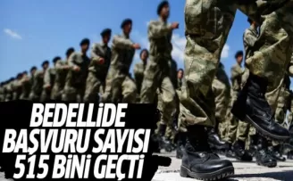 Bedelli Askerlikte Başvuru Sayısı 515 Bini Geçti