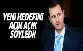Beşar Esad: Halep'ten sonraki planımız...