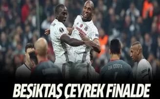 Beşiktaş çeyrek finalde