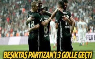 Beşiktaş Partizan'ı 3 Golle Geçti
