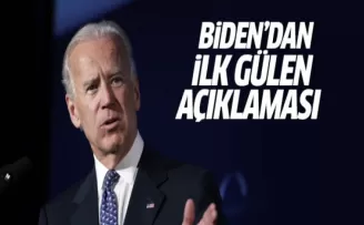 Biden'dan ilk açıklama geldi