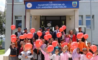 Bilecik Pazaryeri’nde 500 öğrenci Jandarma Komutanlığı’nda!