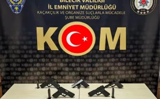 Bilecik’te kaçak silah operasyonu