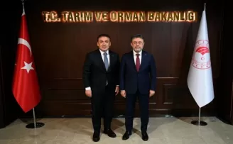 Bilecik Valisi Sözer’den Bakan Yumaklı’ya ziyaret