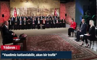 Binali Yıldırım: ''Vaadimiz katlanılabilir, akan bir trafik''
