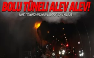 Bolu Dağı Tüneli ulaşıma kapandı