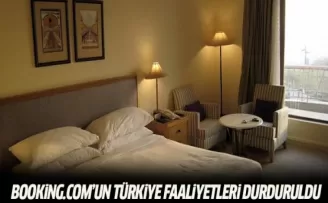Booking.com'un Türkiye faaliyetleri durduruldu