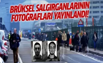 Brüksel saldırganlarının fotoğrafları yayınlandı!