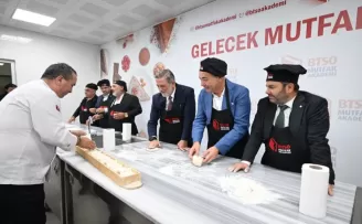 BTSO Mutfak Akademi’ye yemek sanayicilerinden tam not
