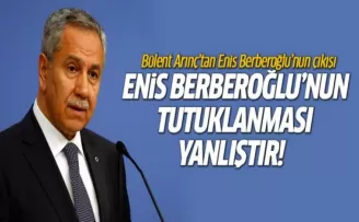 Bülent Arınç'tan Berberoğlu açıklaması