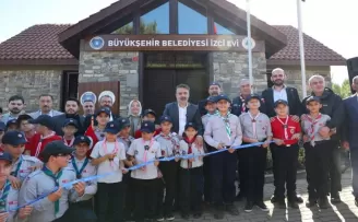 Bursa Büyükşehir’den genç izcilere yeni buluşma mekânı