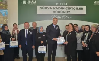 Bursa Büyükşehir’den kadın üreticilere destek