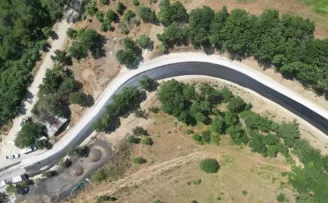 Bursa Büyükşehir, Osmangazi Dağakça Yolu’nu yeniledi