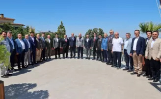 Bursa’da görev yeri değişen kaymakamlar için veda programı düzenlendi