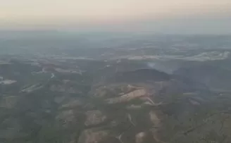 Bursa’da Harmancık Yangını Söndürüldü, Soğutma Çalışmaları Devam Ediyor