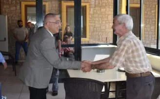 Bursa’da huzurevine erken Babalar Günü ziyareti