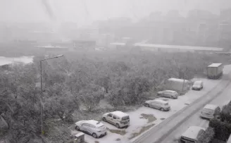 Bursa’da kar 11 ilçede etkili!