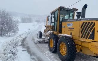 Bursa'da kar mesaisi