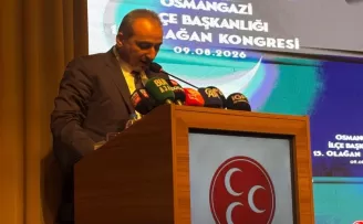 Bursa’da MHP Osmangazi’de Serdar Burulday dönemi