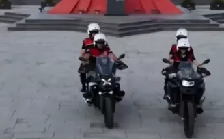 Bursa’da motosikletli polis timleri görev başında
