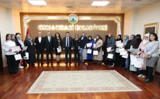 Bursa’da Osmangazili kadınlar geleceğe umutla bakıyor