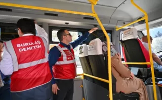 Bursa’da toplu taşıma araçlarında klima denetimi