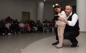 Bursa Demirtaş’taki çocuklar doyasıya eğlendi