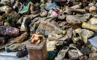 Bursa Gemlik’te deniz dip temizliğinden neler çıktı neler...