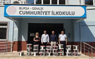 Bursa Gemlik’te eğitime renkli destek