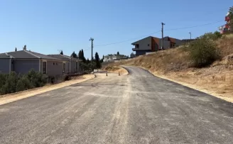 Bursa Gemlik Umurbey’de toz ve çamur sorunu çözüldü