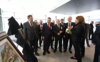 Bursa İnegöl’de Cumhuriyet Coşkusu goblen sanatıyla buluştu